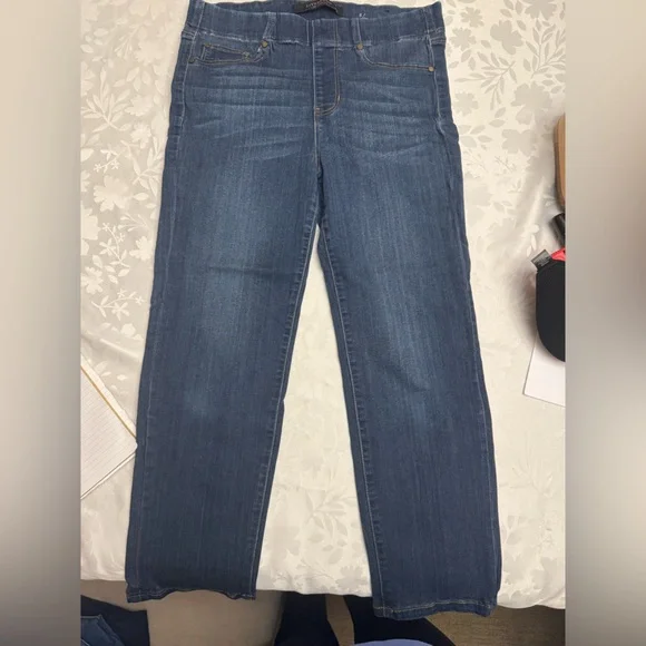 Liverpool Women's Skinny crop Jeans in Deep Blue - Picture 1 of 4